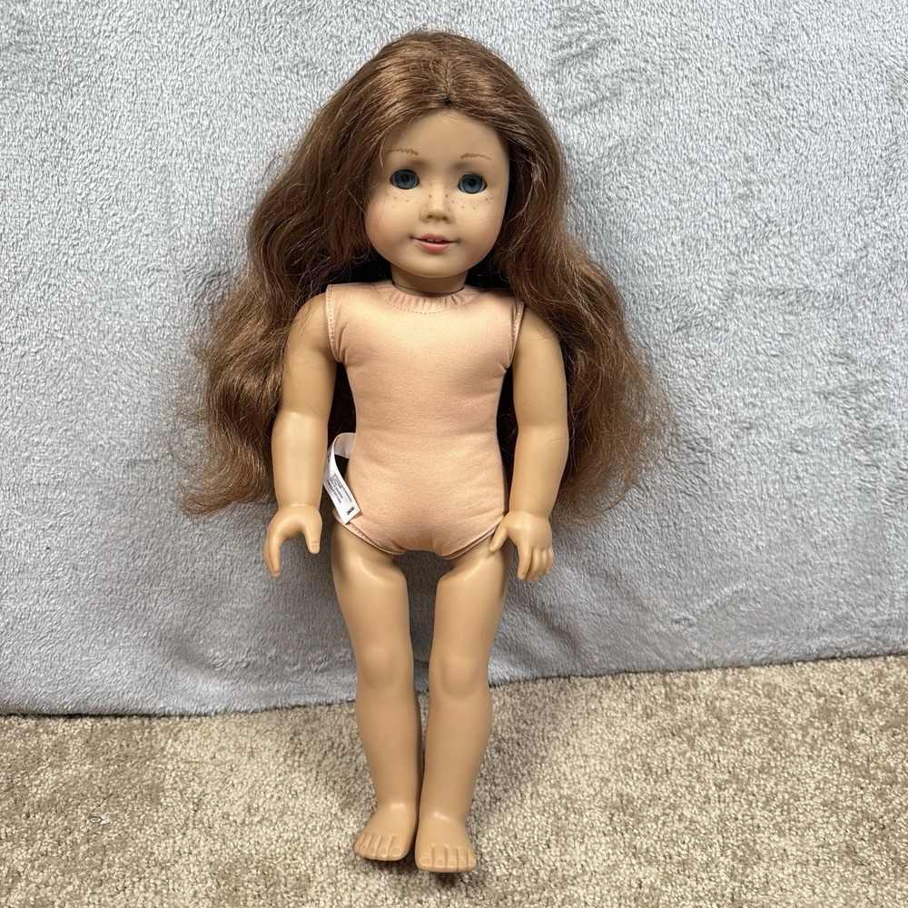 American Girl Doll Saige (Sage) Copeland 18in No Clothes 2013 Red Hair Freckles